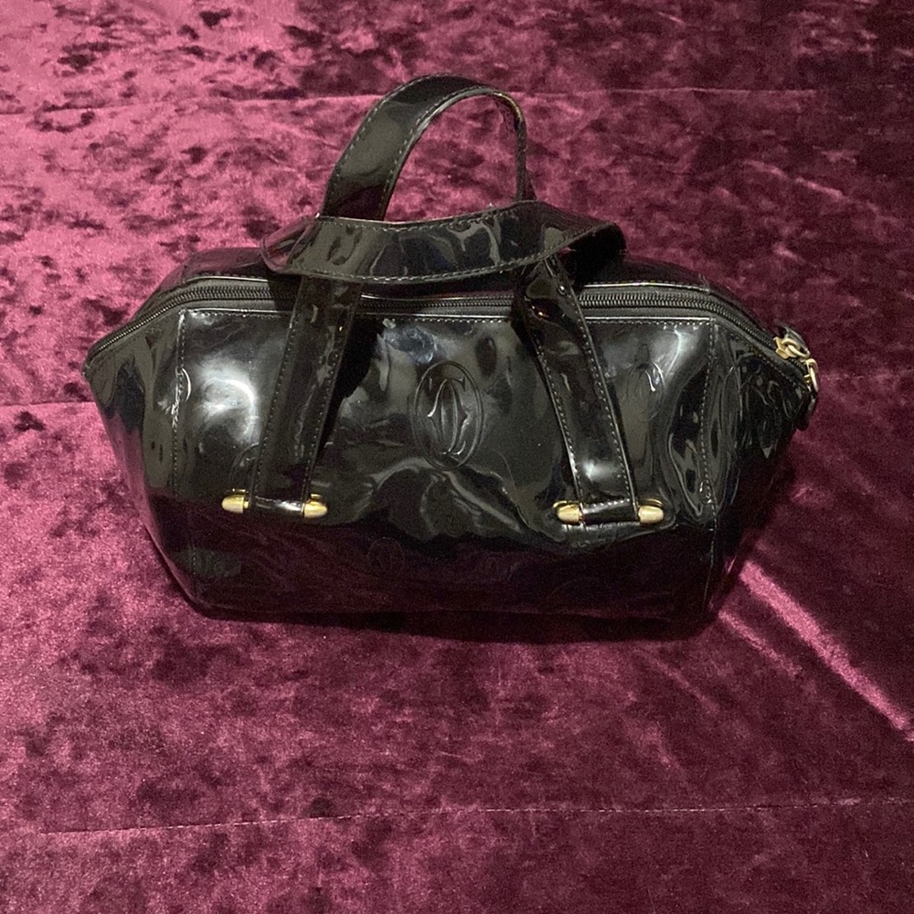 Vintage Cartier, Patton, leather bag